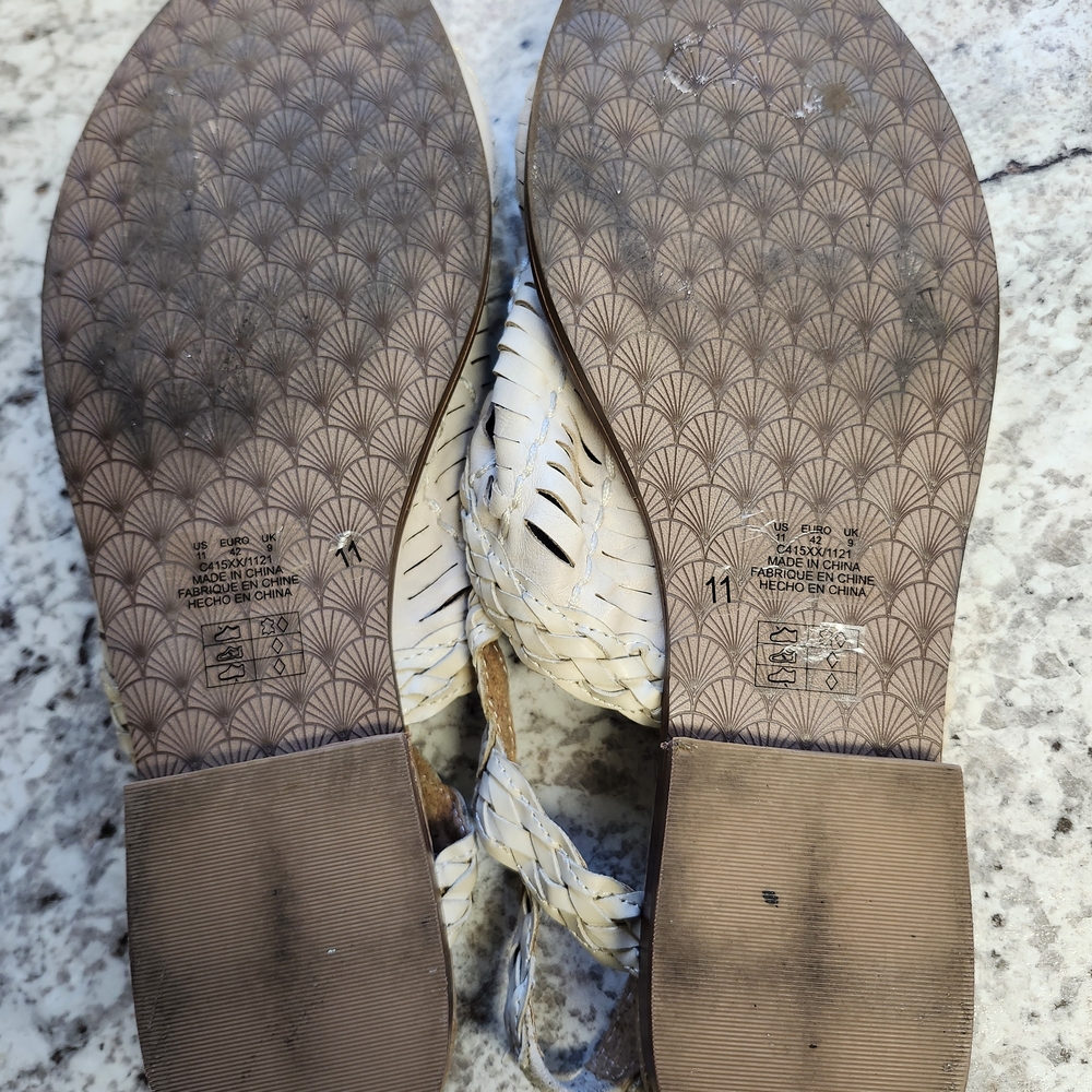 Kelsi Dagger Brooklyn Spencer Cream Flats Women's Size 11 - Picture 5 of 5